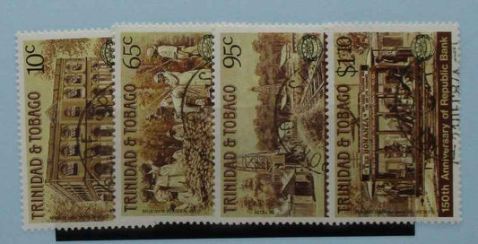 Trinidad and Tobago Stamps, 1987, SG728-731, Used image 0