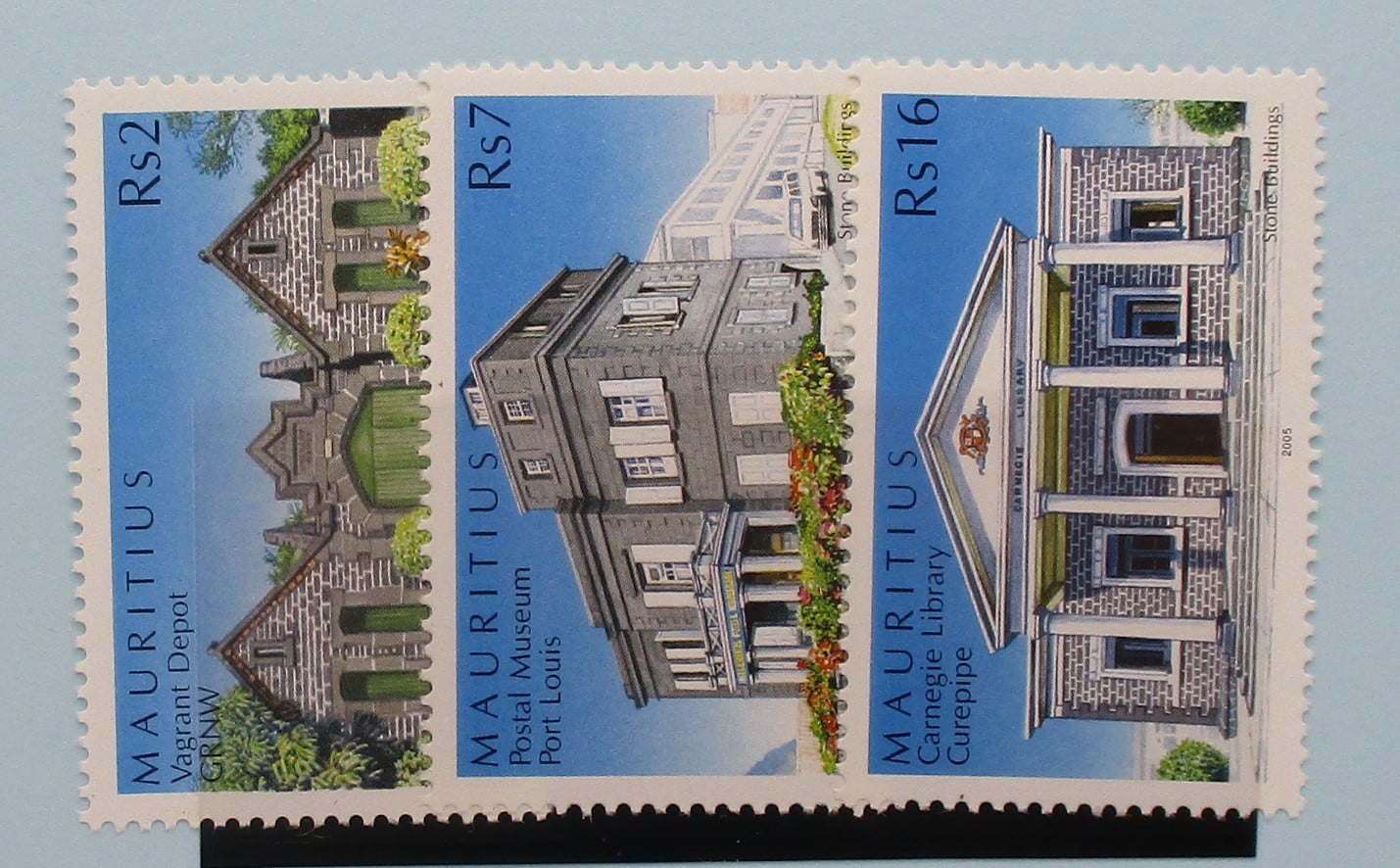 Mauritius Stamps, 2005, SG1132-1134, Mint image 0
