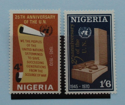 Nigeria Stamps, 1970, SG246-247, Mint image 0