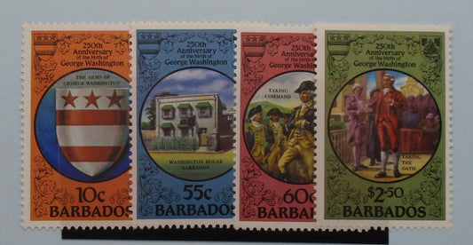 Barbados Stamps, 1982, SG714-717, Mint image 0