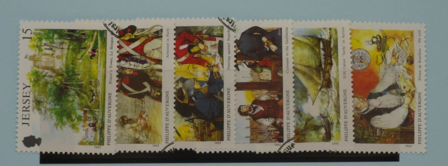 Jersey Stamps, 1991, SG539-544, Used image 0