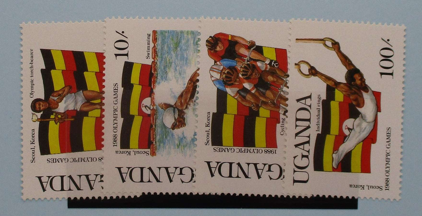 Uganda Stamps, 1987, SG577-580, Mint image 0
