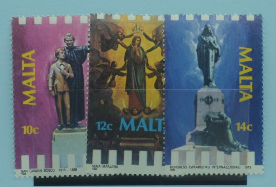 Malta Stamps, 1988, SG824-826, Mint image 0