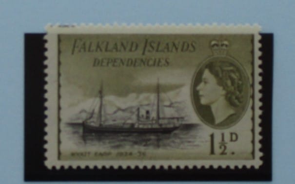 Falkland Island Dependencies Stamps, 1954-62, SG G28, Mint image 0
