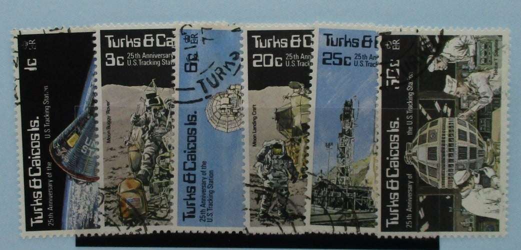 Turks and Caicos Islands Stamps, 1977, SG476-481, Used image 0