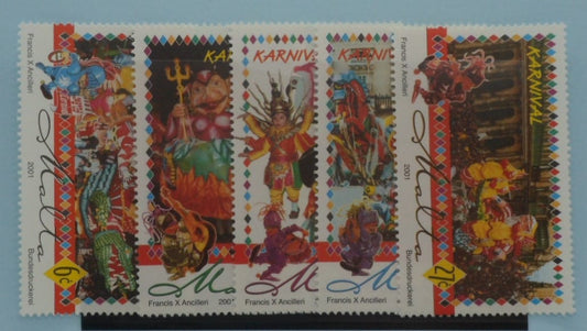 Malta Stamps, 2001, SG1195-1199, Mint image 0