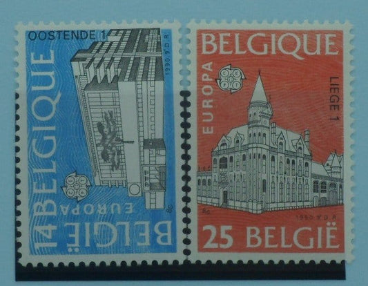 Belgium Stamps, 1990, SG3022-3023, Mint image 0