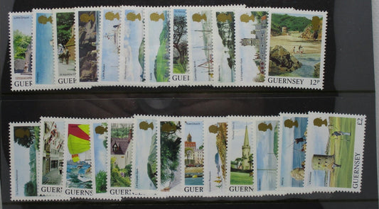 Guernsey Stamps, 1984-91, SG296-315, Mint image 0