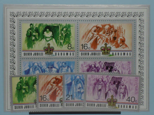 Bahamas Stamps, 1977, SG488-491, MS492, Mint image 0