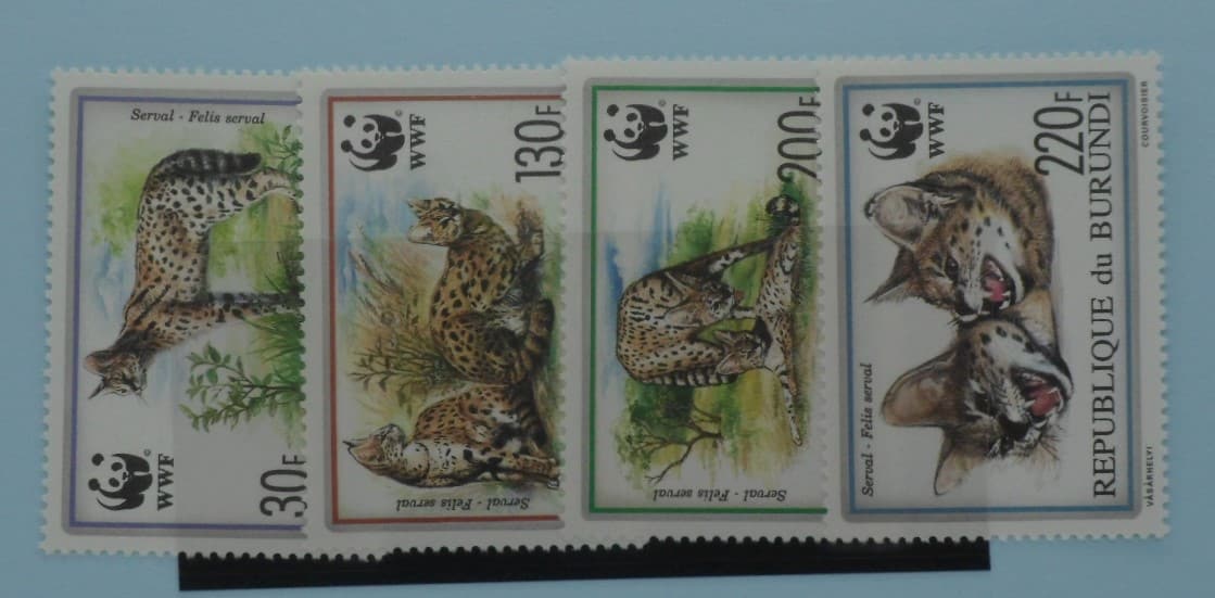 Burundi Stamps, 1992, SG1543-1546, Mint image 0