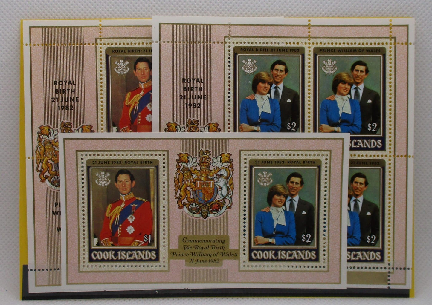 Cook Islands Stamps, 1982, SG838-841, MS842, Mint image 0