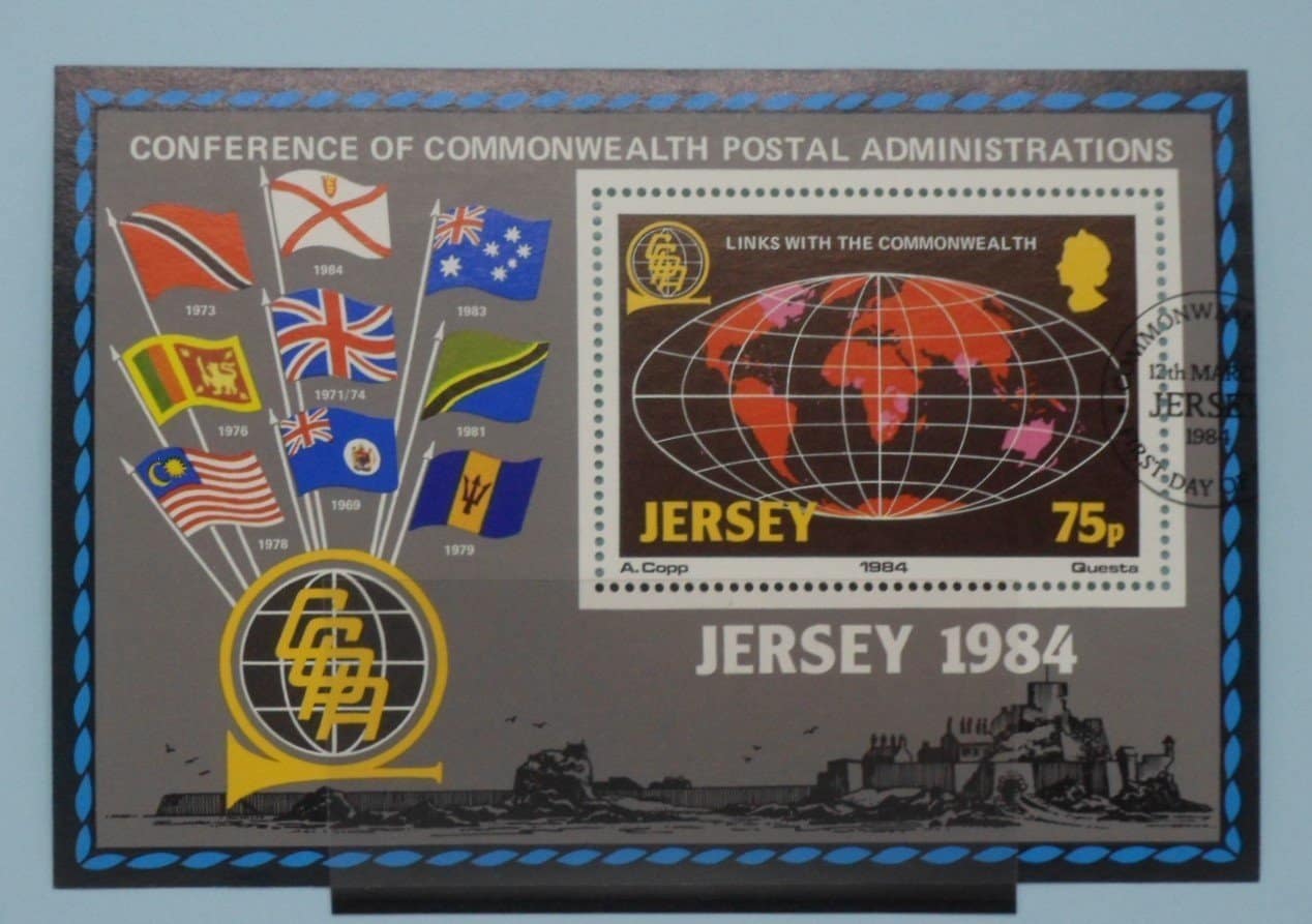 Jersey Stamps, 1984, MS333, Used image 0