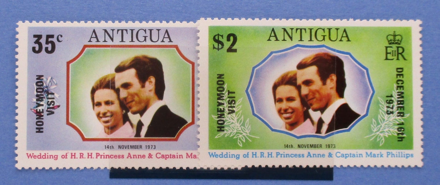 Antigua Stamps, 1973, SG373-374, Mint image 0