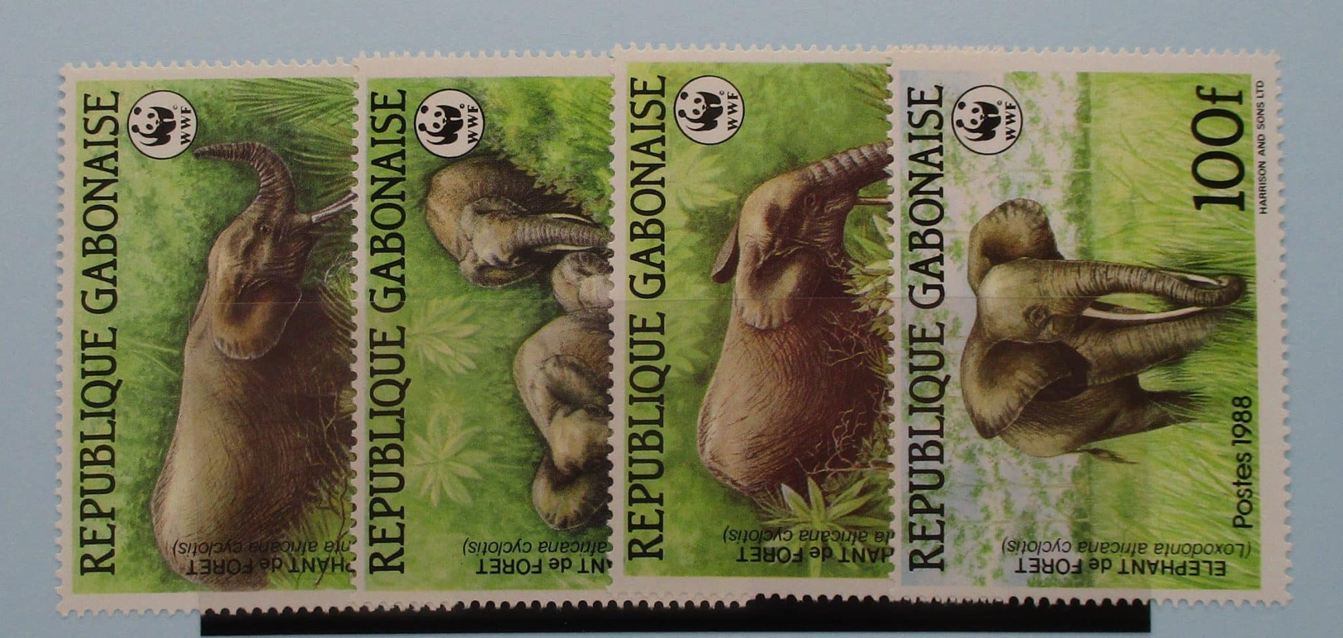 Gabon Stamps, 1988, SG1000-1003, Mint image 0