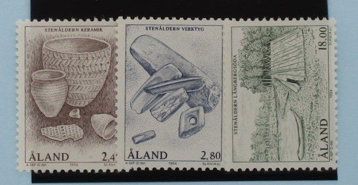 Aland Islands Stamps, 1994, SG87-89, Mint image 0
