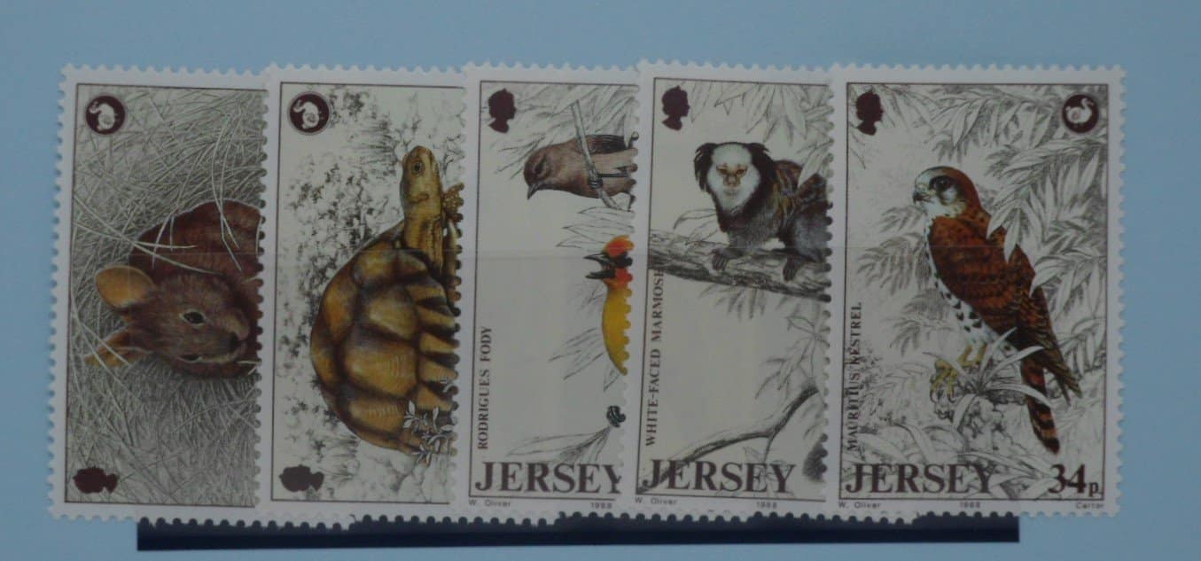 Jersey Stamps, 1988, SG447-451, Mint image 0