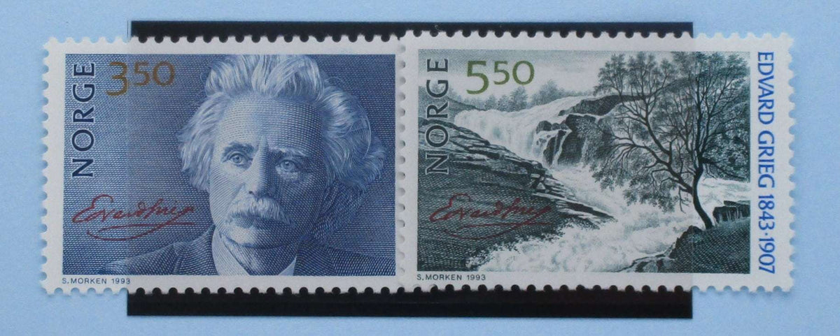 Norway Stamps, 1993, SG1158-1159, Mint image 0
