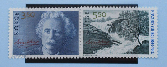 Norway Stamps, 1993, SG1158-1159, Mint image 0