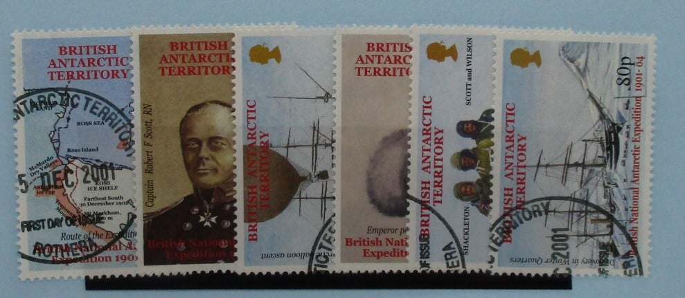 British Antarctic Territory Stamps, 2001, SG333-338, Used image 0