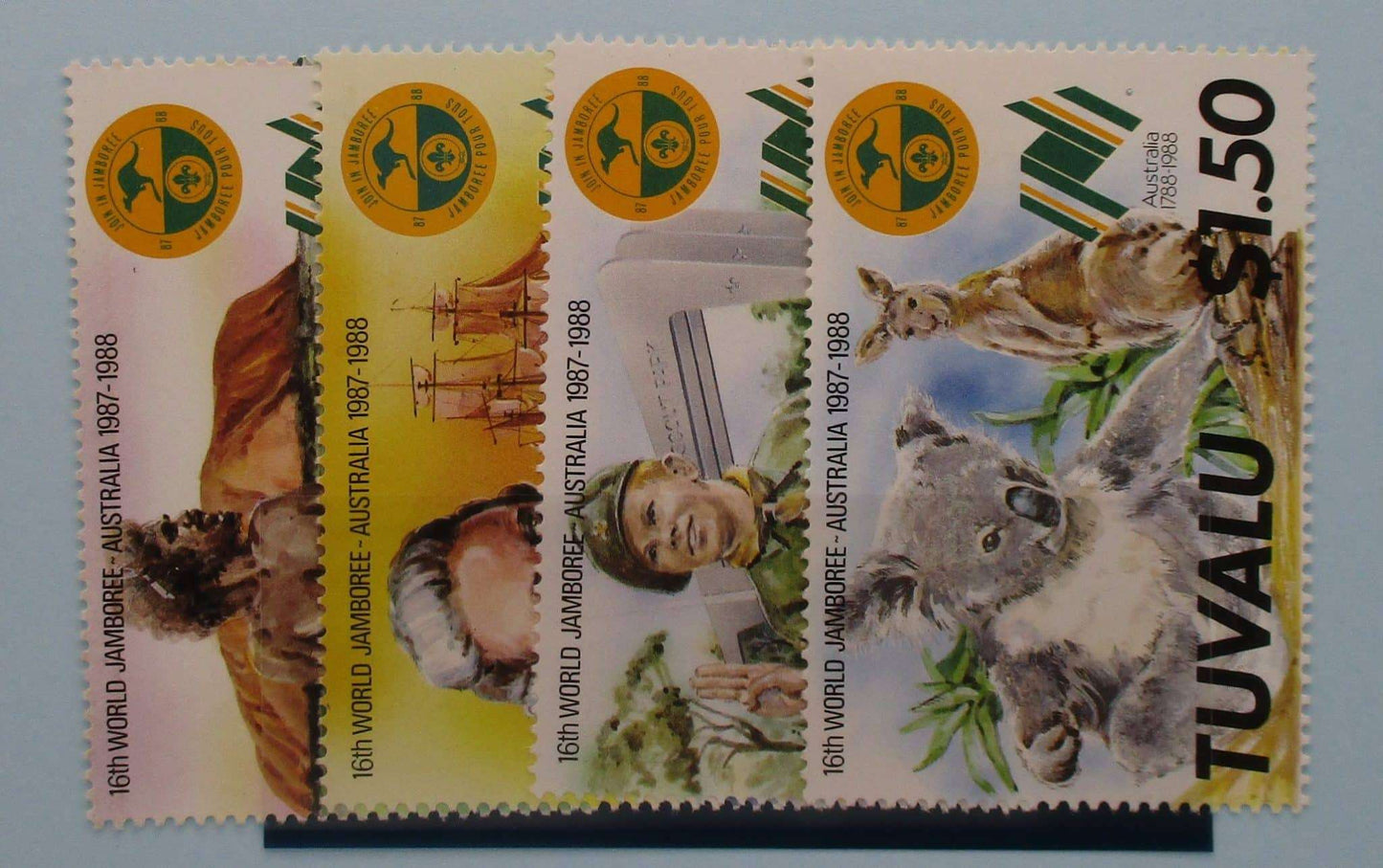 Tuvalu Stamps, 1987, SG493-496, Mint image 0