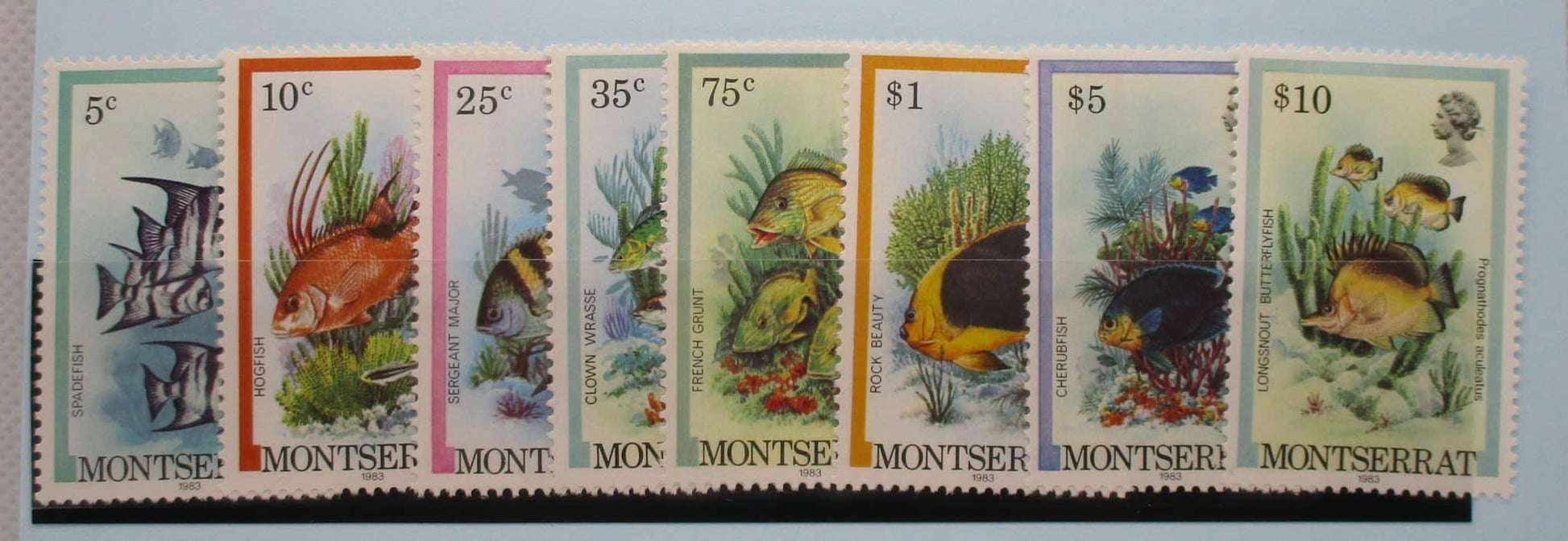 Montserrat Stamps, 1983, SG555-570, Mint image 0