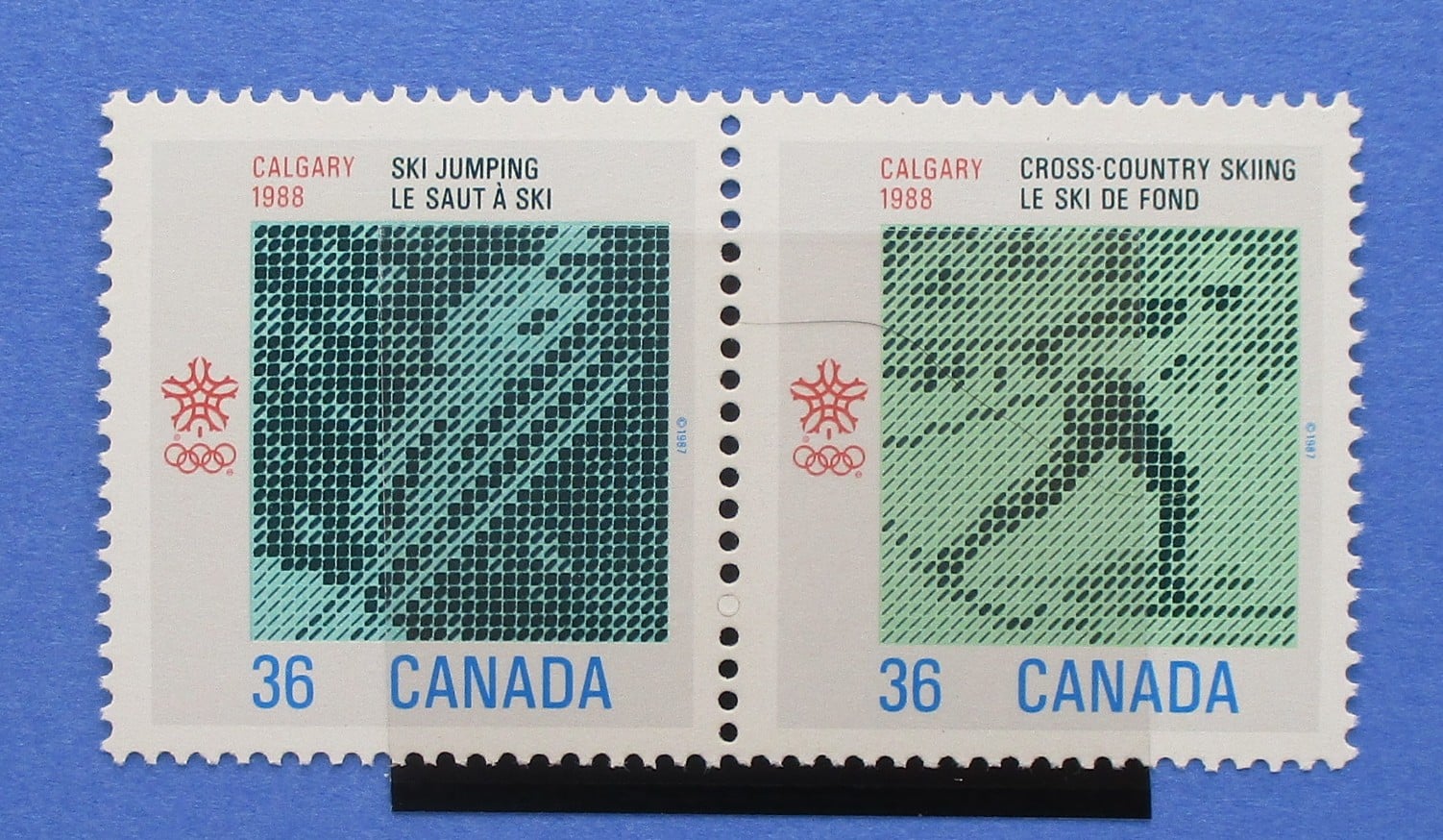Canada Stamps, 1987, SG1258a, Mint image 0