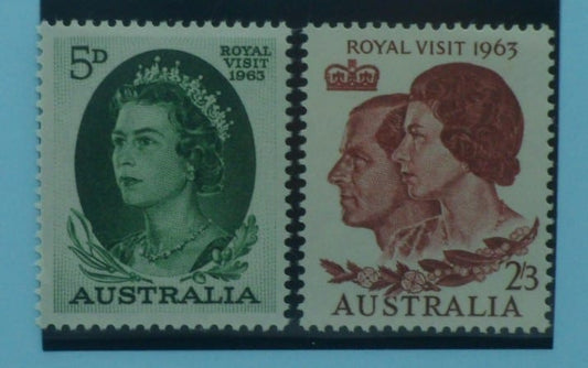 Australia Stamps, 1963, SG348-349, Mint image 0