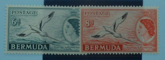 Bermuda Stamps, 1953-62, SG143-143a, Mint image 0