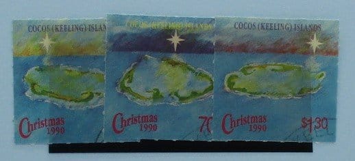 Cocos (Keeling) Islands Stamps, 1990, SG231-233, Used image 0