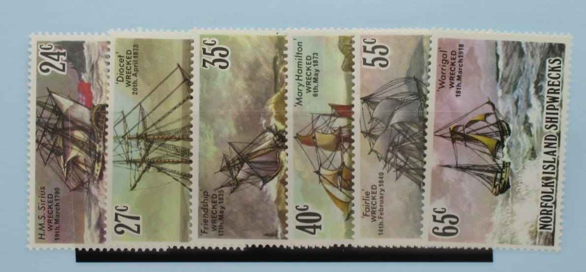 Norfolk Islands Stamps, 1982, SG287-292, Mint image 0
