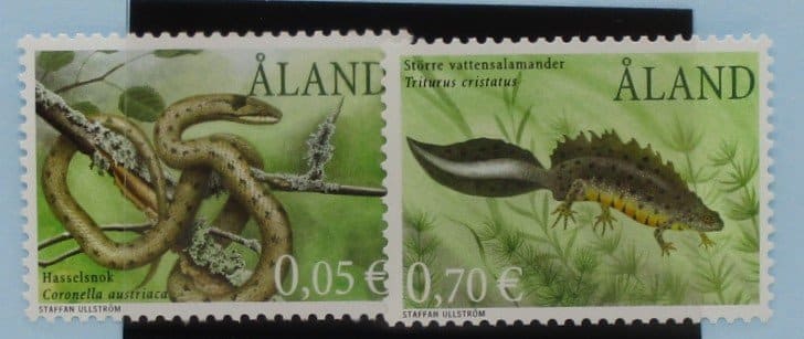 Aland Islands Stamps, 2002, SG208-209, Mint image 0
