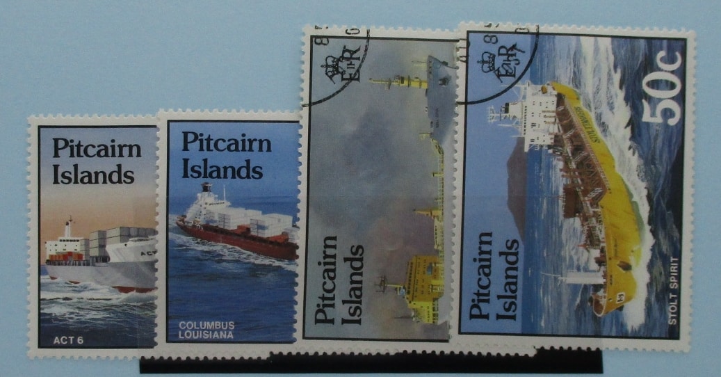 Pitcairn Islands Stamps, 1985, SG273-276, Used image 0