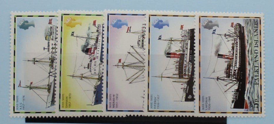 Falkland Islands Stamps, 1978-82, SG331A-335A, Mint image 0