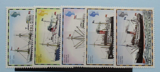 Falkland Islands Stamps, 1978-82, SG331A-335A, Mint image 0