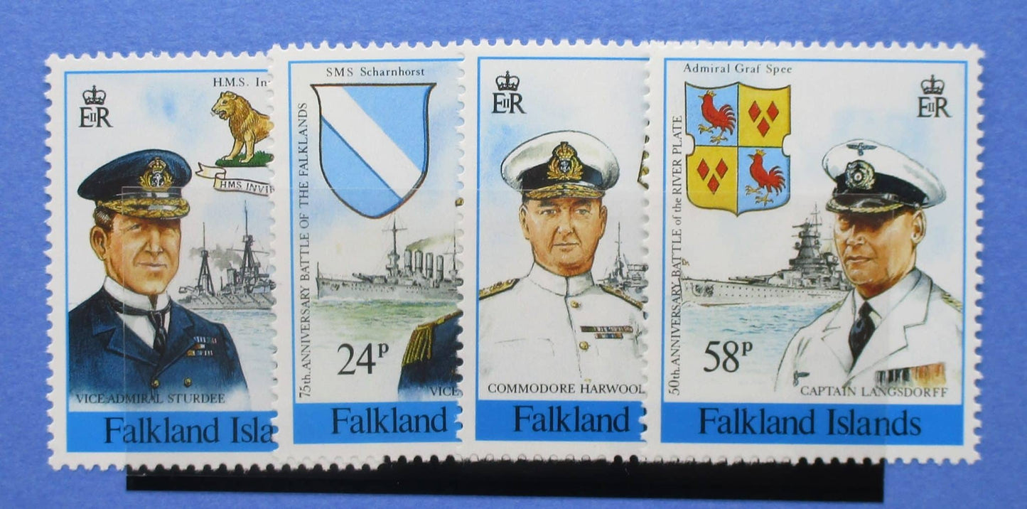 Falkland Islands Stamps, 1989, SG593-596, Mint image 0