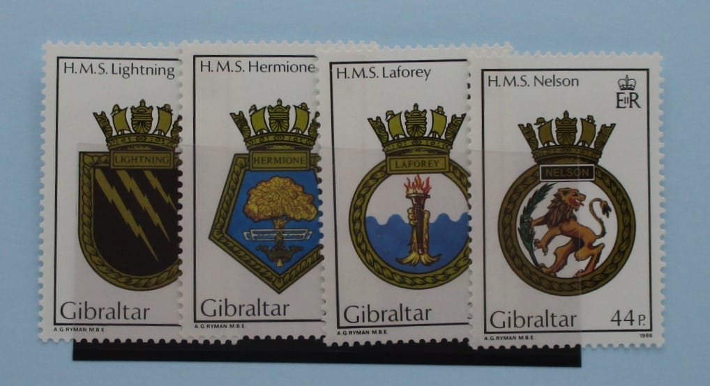 Gibraltar Stamps, 1986, SG541-544, Mint image 0