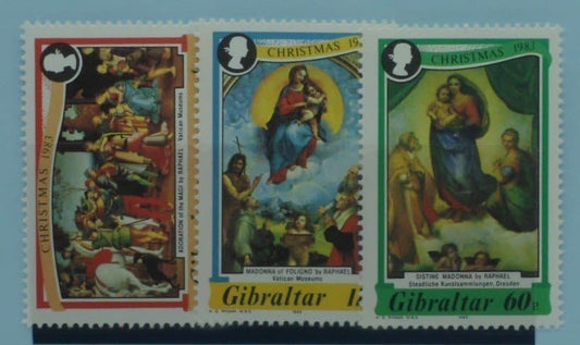 Gibraltar Stamps, 1983, SG501-503, Mint image 0
