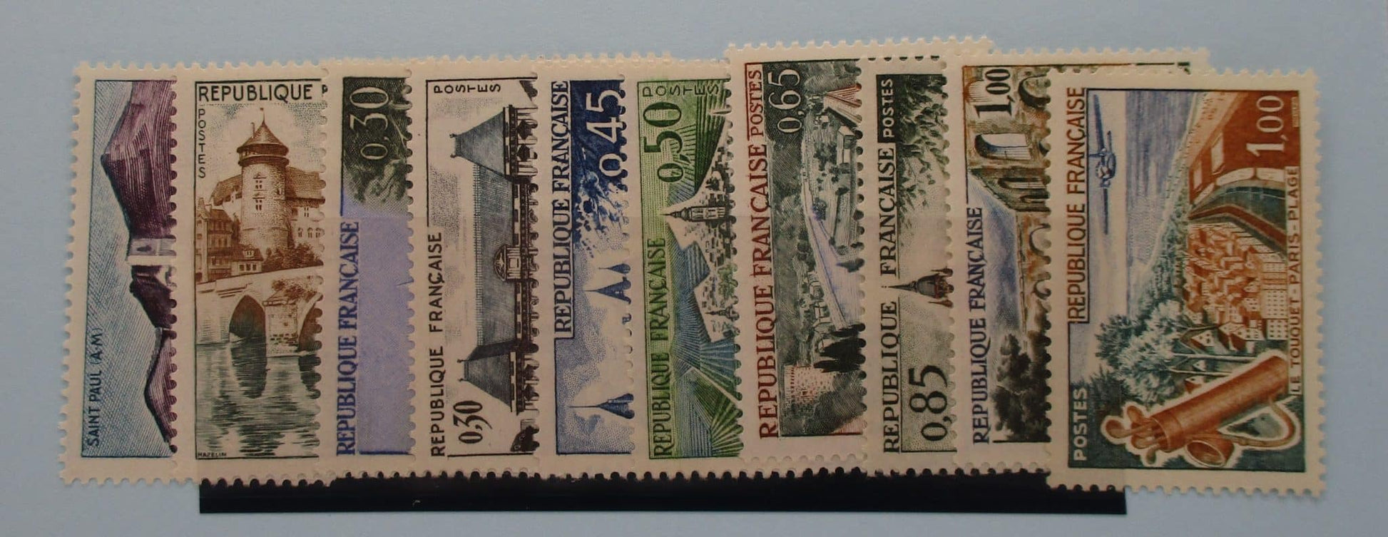 France Stamps, 1961-62, SG1541-1550, Mint image 0