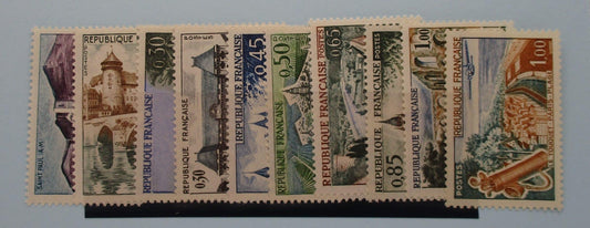 France Stamps, 1961-62, SG1541-1550, Mint image 0