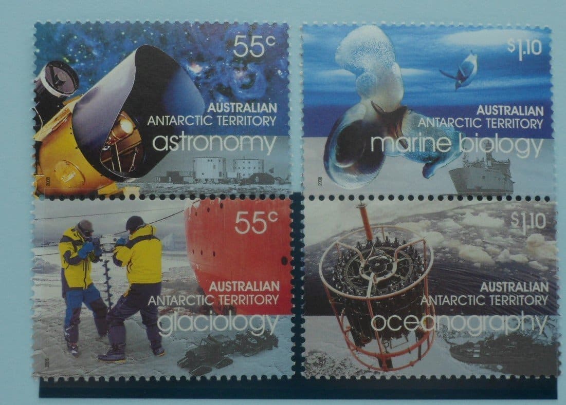 Australian Antarctic Territory Stamps, 2008, SG180a, SG182a, Mint image 0