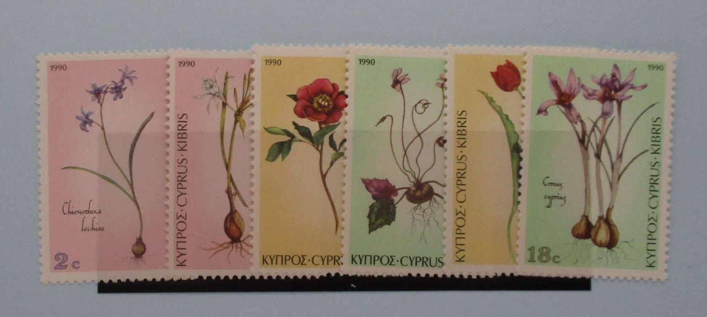 Cyprus Stamps, 1990, SG785-790, Mint image 0