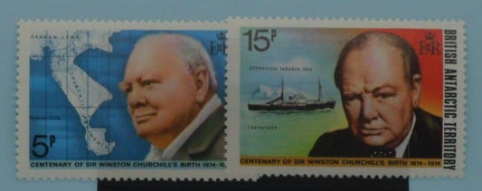 British Antarctic Territory Stamps, 1974, SG61-62, Mint image 0