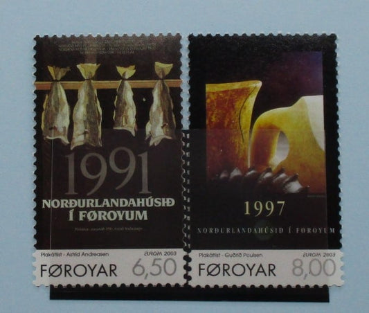Faroe Islands Stamps, 2003, SG456-457, Mint image 0