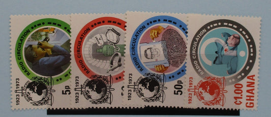 Ghana Stamps, 1973, SG682-685, Mint image 0