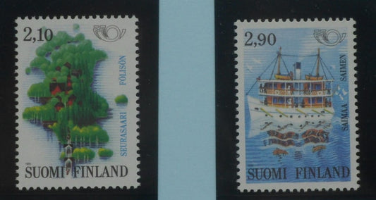 Finland Stamps, 1991, SG1258-1259, Mint image 0