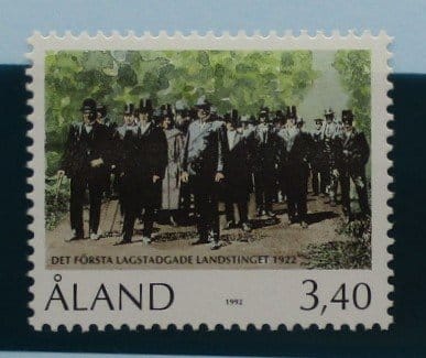 Aland Islands Stamps, 1992, SG62, Mint image 0