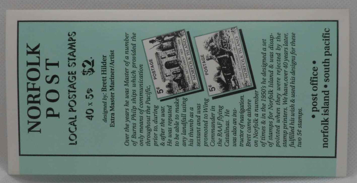 Norfolk Island Stamps, 1998, SB9, Mint image 0