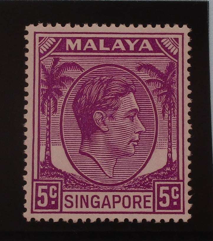 Singapore Stamps, 1948-52, SG19a, Mint image 0