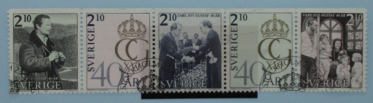 Sweden Stamps, 1986, SG1297-1301, Used image 0