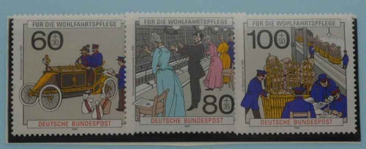 West Germany Stamps, 1990, SG2323-2325, Mint image 0